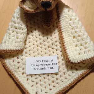 Teddy-Kuscheltuch